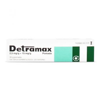 DETRAMAX 2,5 mg/g + 15 mg/g...