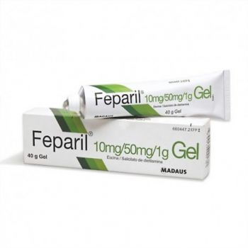 FEPARIL 10 mg/g + 50 mg/g...