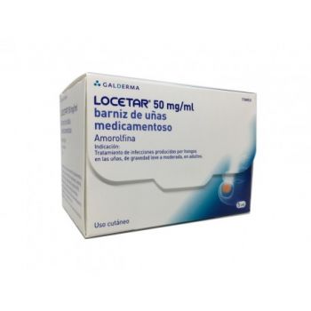 LOCETAR 50 mg/ml BARNIZ...