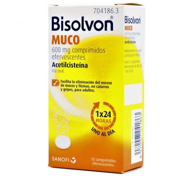BISOLVON MUCO 600 mg 10...