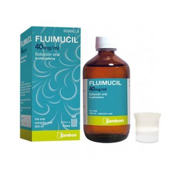 FLUIMUCIL 40 mg/ml SOLUCION...